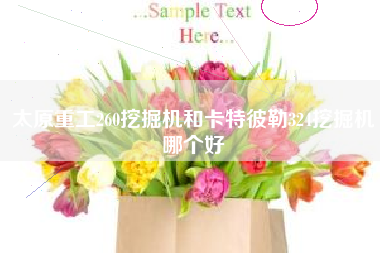 太原重工260挖掘机和卡特彼勒324挖掘机哪个好 太原重工260挖掘机和卡特彼勒324挖掘机哪个好